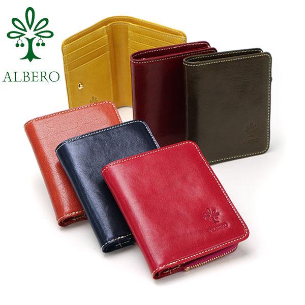 ALBERO（アルベロ） 最大51%☆3/8限定 財布 二つ折り 二つ折り財布