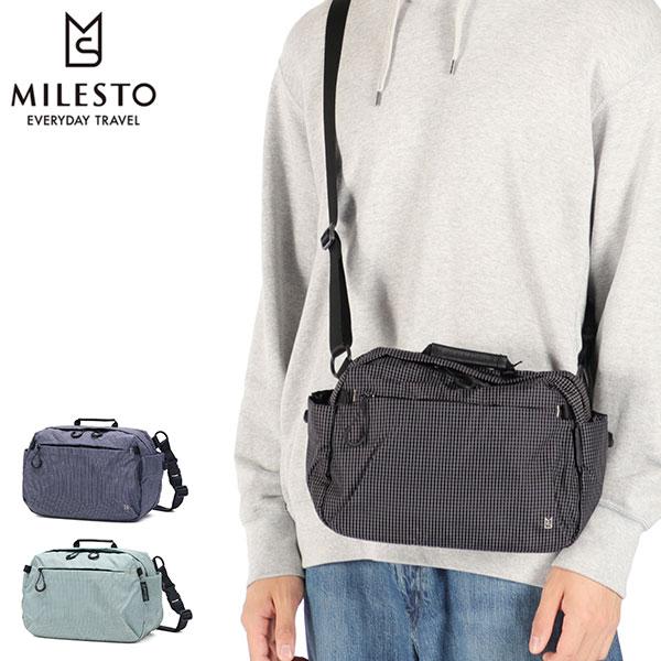 MILESTO（ミレスト） 最大50%☆3/5限定 ショルダーバッグ メンズ