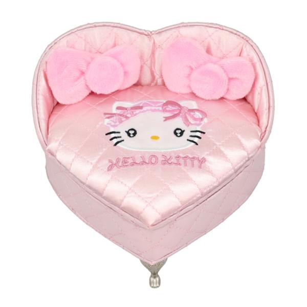 ハローキティ50周年記念 ピンクキルトシリーズ アクセサリーケース