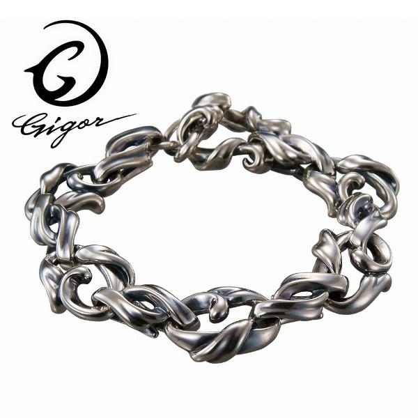 GIGOR（ジゴロウ） ブレスレット メンズ ブランド シルバー ティグル