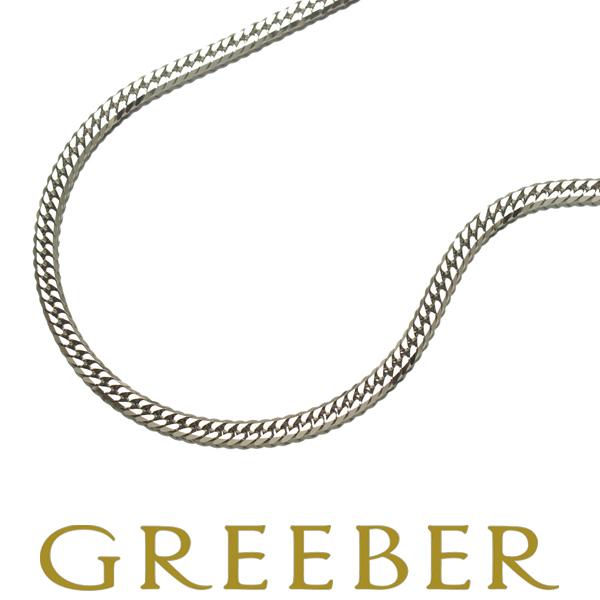 喜平 ネックレス Pt850 6面ダブル 30g 50cm プラチナ キヘイ 新品 SZK