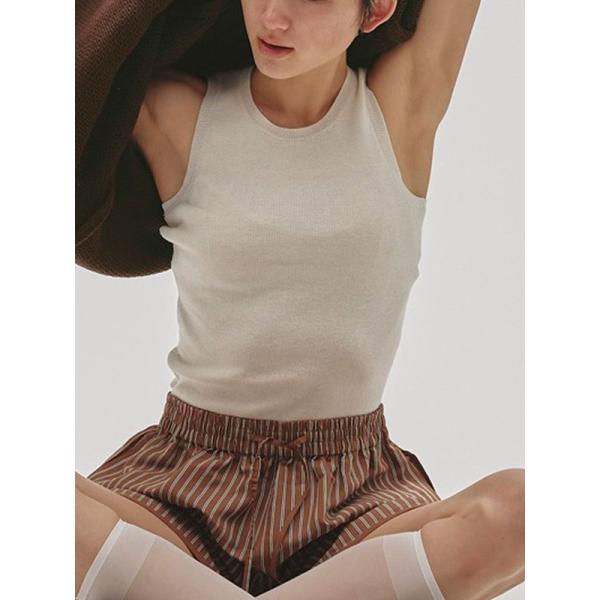 TODAYFUL トゥデイフル 2025prefall トップス Roundhem Knit Tanktop