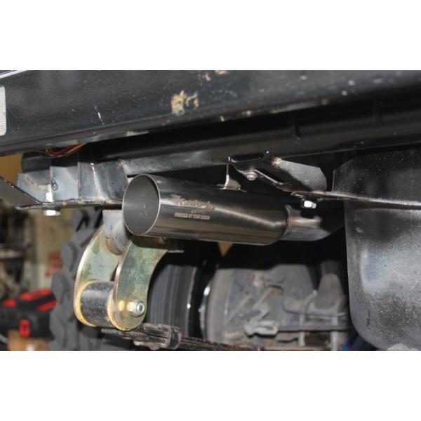 ジムニー マフラー JA11 SSマフラー1 5ZIGEN共同開発 ナナメ出し 工藤