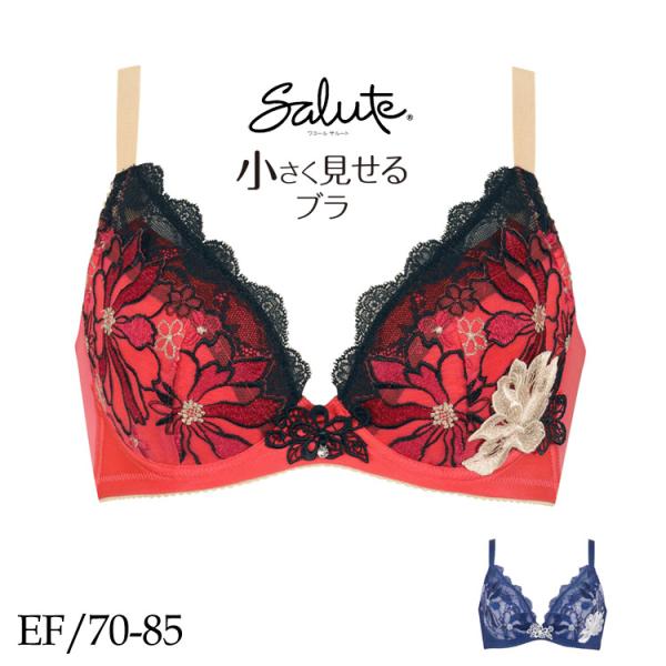 サルート（SALUTE） ワコール 96G ブラジャー 小さく見せるブラ BTJ296
