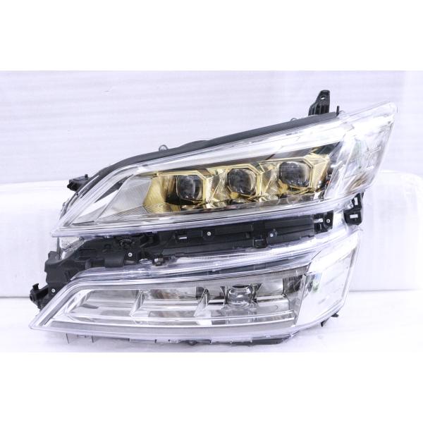 27-1675☆美品 後期 LED 3眼 AGH30W ヴェルファイア☆左ヘッドライト