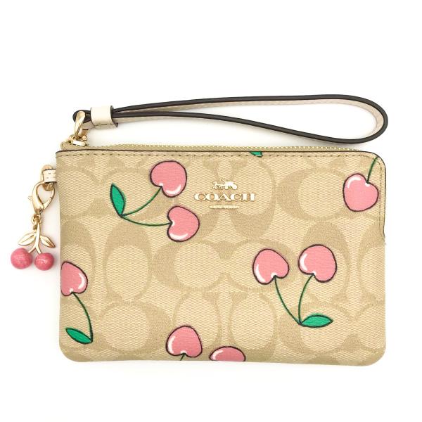 COACH（コーチ） ☆COACH☆ コーナー ジップ リストレット