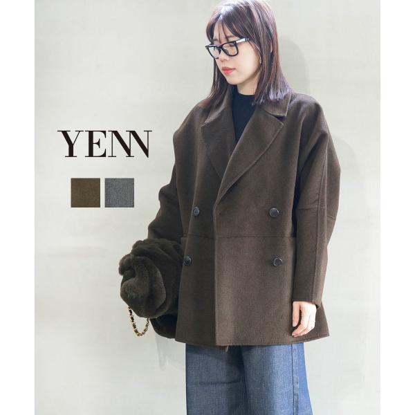 イェン ダブルフェイスPコート YENN 2025秋冬新作 レディース 国内正規