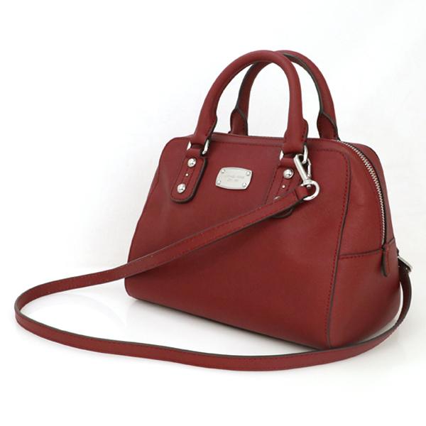 マイケルコース MICHAEL KORS レッド レザー サフィアーノ・スモール