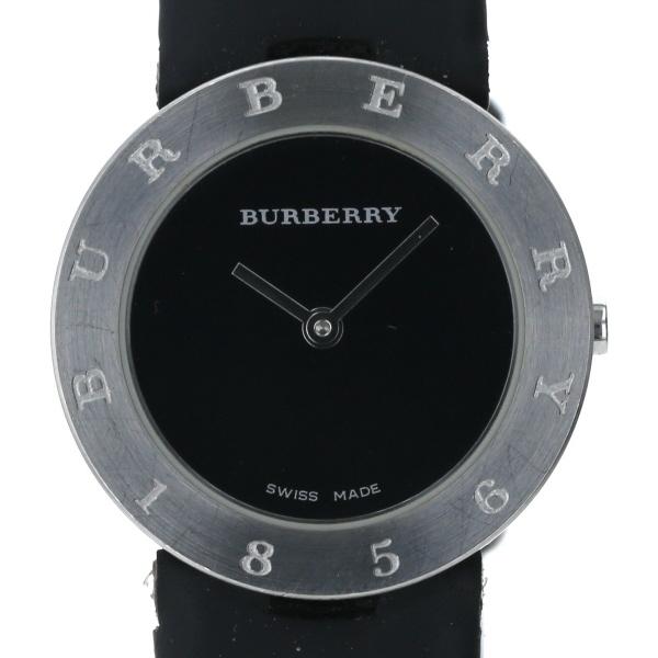 バーバリー BURBERRY ラウンドフェイス 14100L クオーツ ブラック 黒