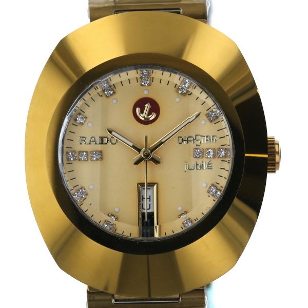 ラドー RADO ダイヤスター 648.0413.3 自動巻式 ゴールド 金 文字盤 3