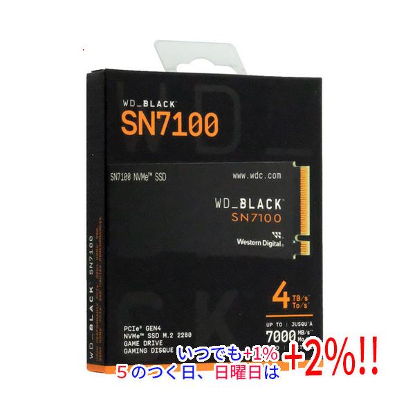 SanDisk（サンディスク） Western Digital製 WD Black SN7100 NVMe SSD