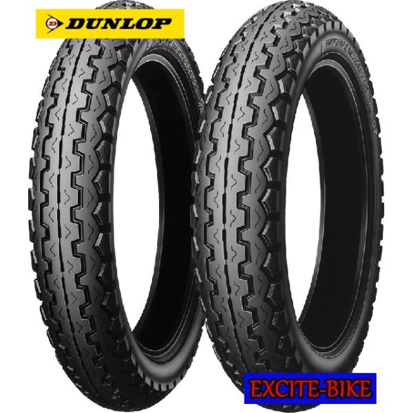 DUNLOP（ダンロップ） TT100GP チューブレス 前後セット 90/90-18 MC