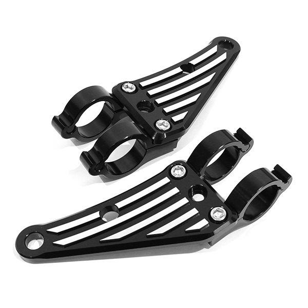 アルミ ヘッドライト ステーブラック 43mm 43φ 43パイ ゼファー 1100