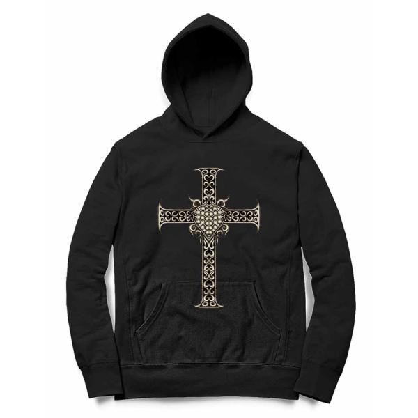 クロス・十字架ン・ダイアモンド】メンズ パーカー : FOX REPUBLIC