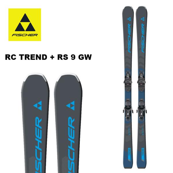 FISCHER フィッシャー スキー板 RC TREND + RS 9 GW SLR ビンディング