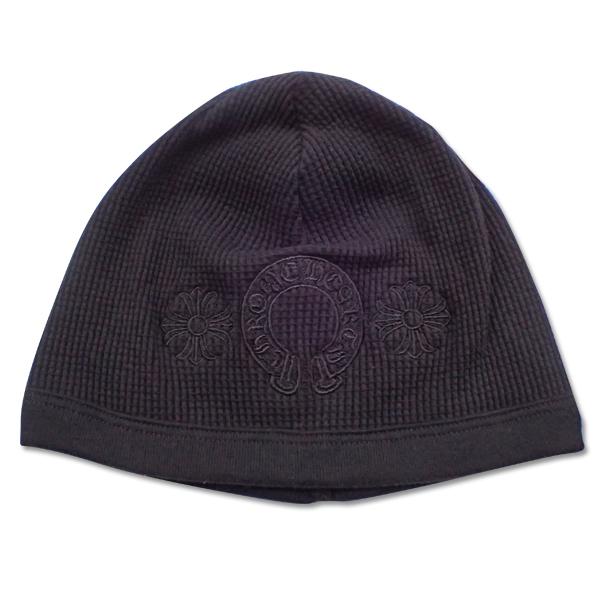 CHROME HEARTS（クロムハーツ） サーマル ビーニー /ホースシュー BK