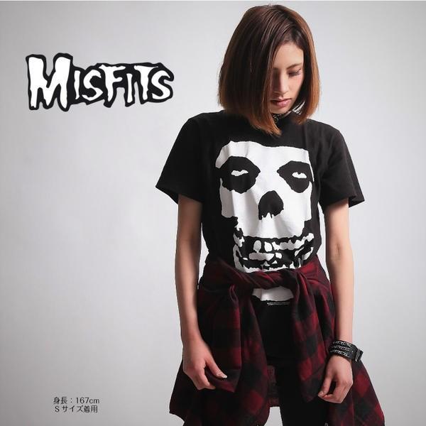 Misfits Tシャツ メンズ M ホラーパンク ミスフィッツ スカル 80s punk