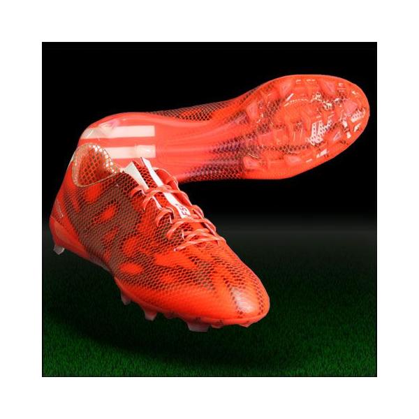 adidas（アディダス） アディゼロ F50 FG ソーラーレッド×ランニング