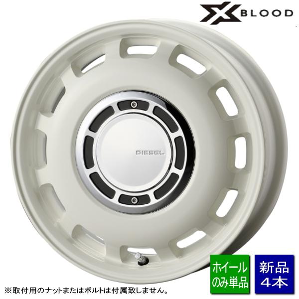 トヨタ シエンタ 170系 10系/etc 新品ホイールのみ4本 X BLOOD DIESEL
