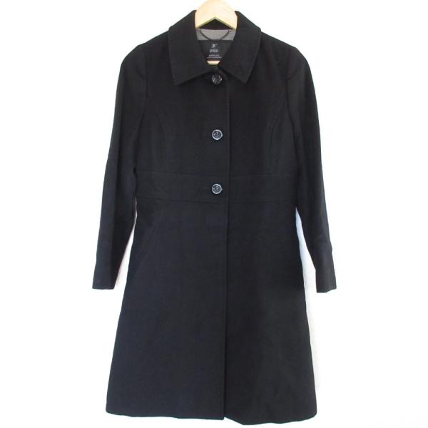 INED（イネド） 美品 裏地レース カシミヤ100% ステンカラーコート 11