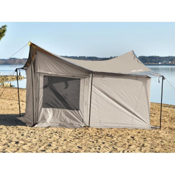 UNIFLAME　REVOウォーSOLO　TAN　タープポールのセット　1回使用 UNIFLAME（ユニフレーム） REVOウォール solo TAN : ナチュラム