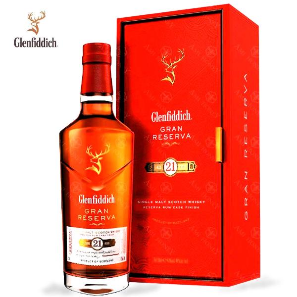 グレンフィディック ウイスキー 21年 グランレゼルヴァ ラムカスク 40