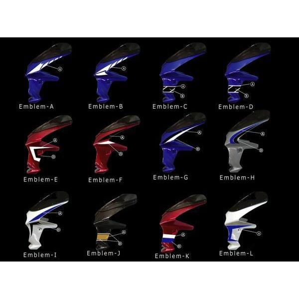 フロントカウル 汎用 180パイ ビキニカウル オリジナルデカール 色選択