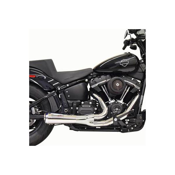 Bassani リッパー ロードレイジ2-1フルエキゾーストマフラー クローム