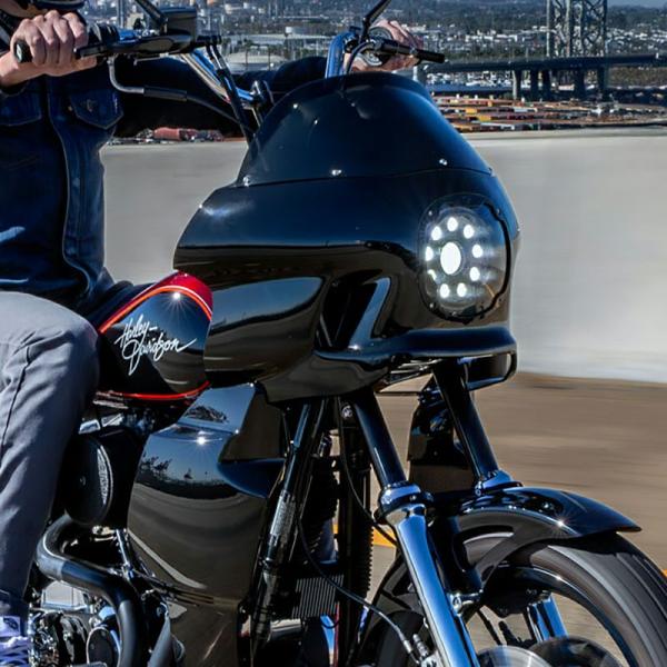 サドルマン S-RT ミニフェアリング (グロスブラック) 1996〜2005