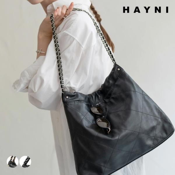 HAYNI（ヘイニ） 本革 チェーンバッグ ショルダーバッグ 入学式 入園式