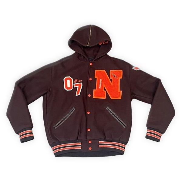 VINTAGE 90's 米国製 GAME SPORTSWEAR スタジャン アワードジャケット