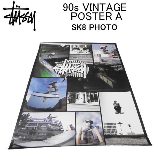STUSSY（ステューシー） ポスター STUSSY 90s VINTAGE POSTER A アート