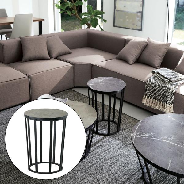 桜屋工業 チェリーファニチュア サイドテーブル ソファテーブル 円形