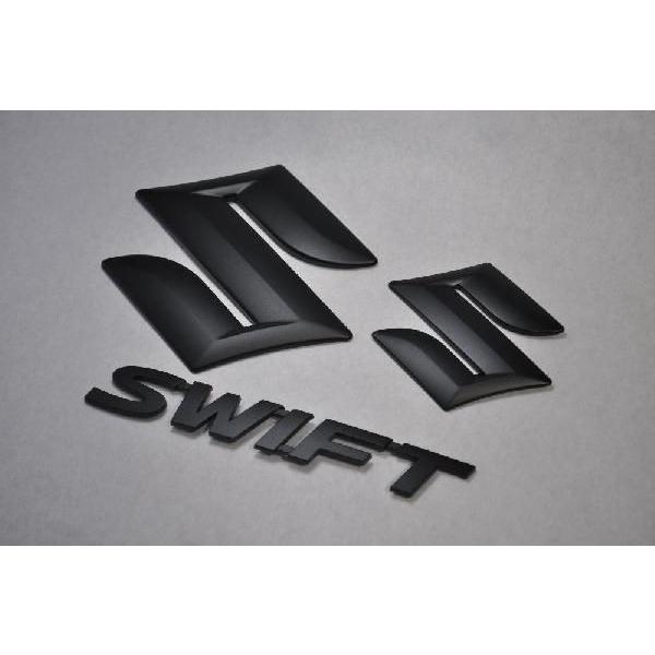 マットブラック/ピアノブラック エンブレム 送料無料 ZC31/32