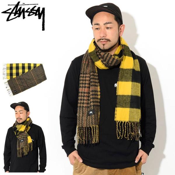 STUSSY（ステューシー） マフラー メンズ HO19 Double Faced Wool