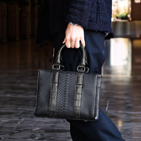 池田工芸】優雅なひと時のためのクロコダイル×パイソン “ラウンジ