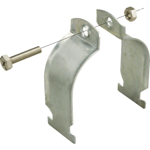 ネグロス Z-DC54 電線管支持金具 ダクタークリップ 1袋(10個入り) 溶融