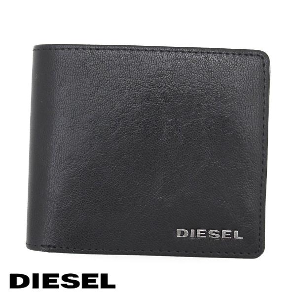 DIESEL（ディーゼル） X03925 PR271 T8013 小銭入れ付 レザー 二つ折り