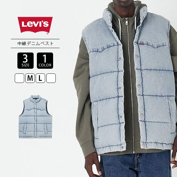 Levi's（リーバイス） Levi's ウェスタン 中綿 デニムベスト デニム