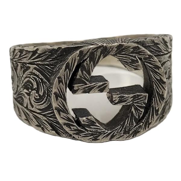 GUCCI（グッチ） アラベスク インターロッキング リング 指輪 SV925