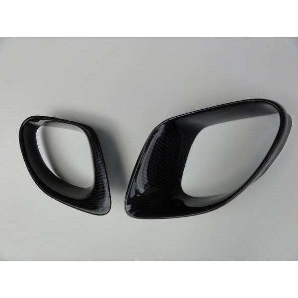 ポルシェ リアルカーボンエアインテークサイドダクト ボクスター986