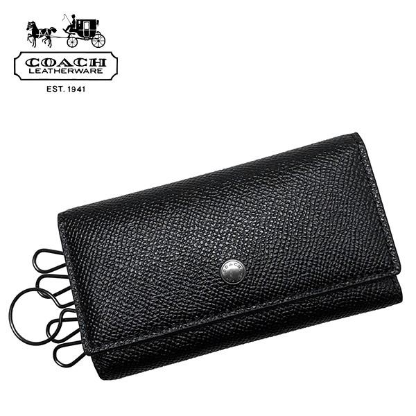 COACH（コーチ） メンズ キーケース COACH MENS 本革 レザー 5連キー