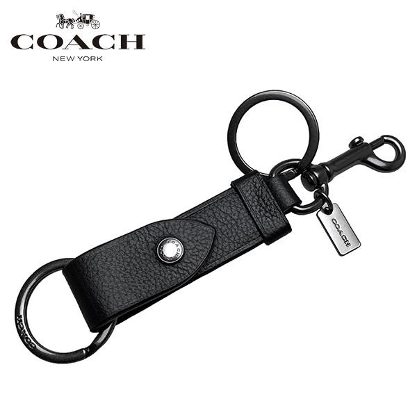 COACH（コーチ） メンズ キーリング キーホルダー キーケース 本革