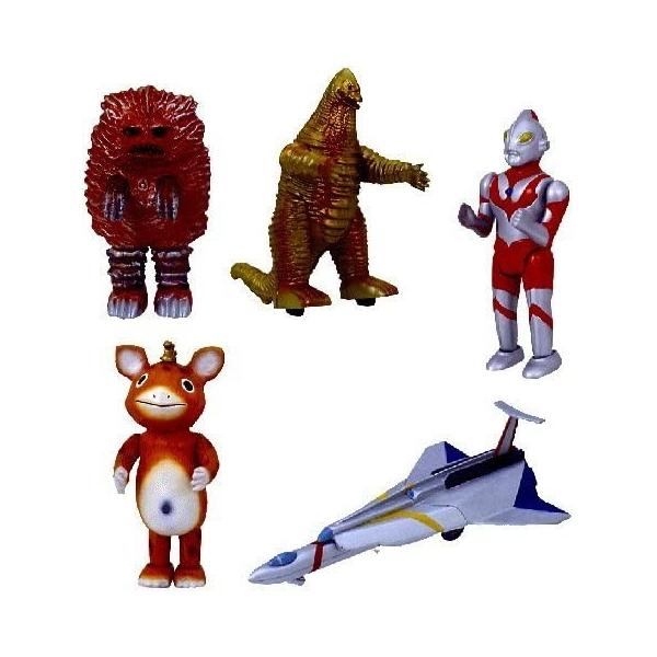 ミニプラモデルコレクション マルサン 円谷プロ編 彩色版 5種セット