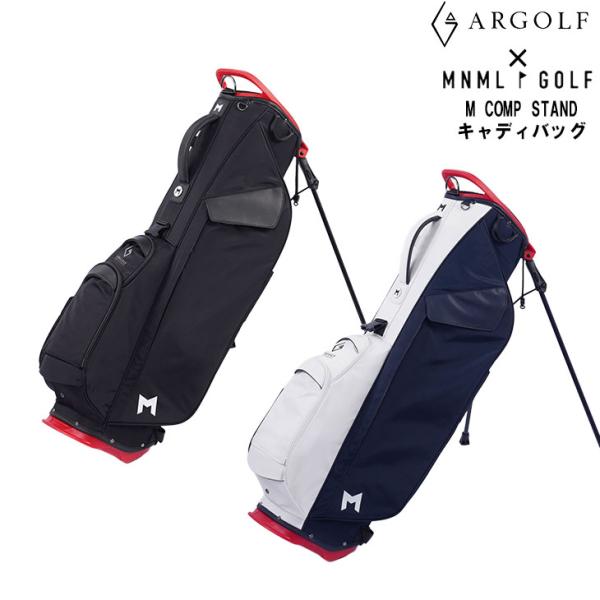 ARGOLF（アールゴルフ） ARGOLF×MNML GOLF コラボ キャディバッグ M