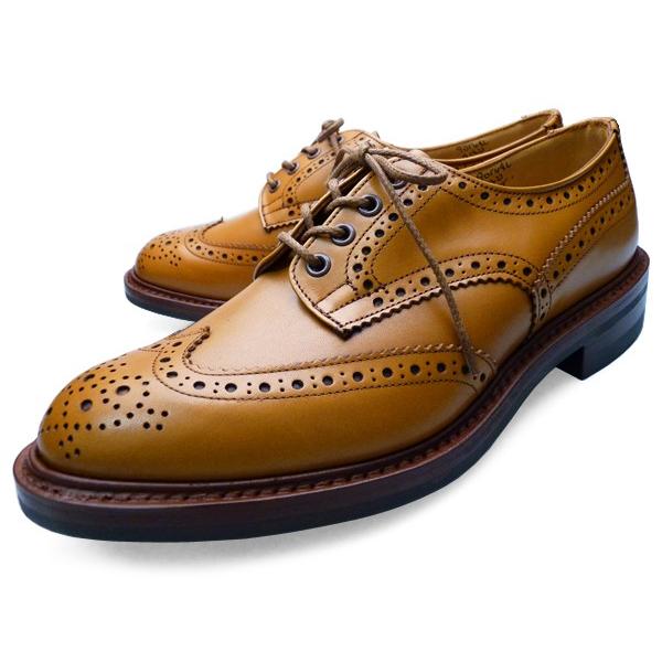 Tricker's（トリッカーズ） ウイングチップシューズ フルブローグ