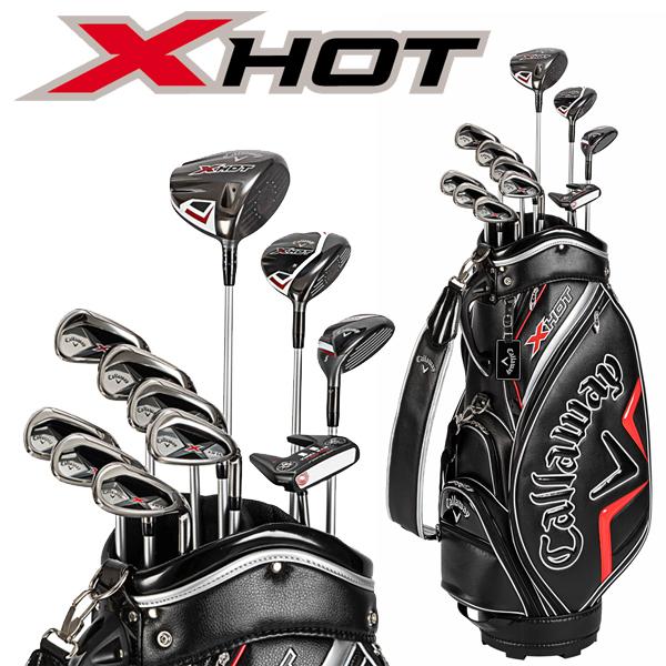 Callaway（キャロウェイ） X-HOT 11本セット キャディバッグ付き