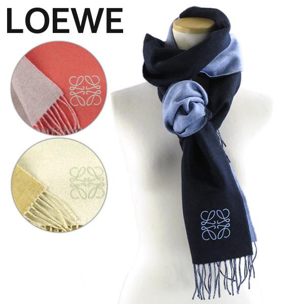 LOEWE（ロエベ） Bicolor Anagram Scarf バイカラー アナグラム