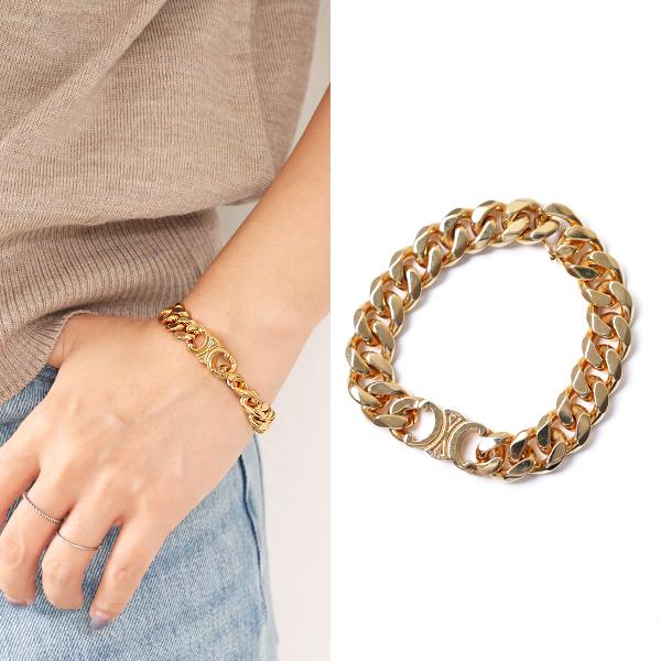 CELINE（セリーヌ） ブレスレット Gourmette Triomphe Bracelet