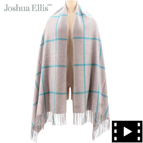 Joshua Ellis（ジョシュアエリス） ストール カシミヤ100% ウィンドウ